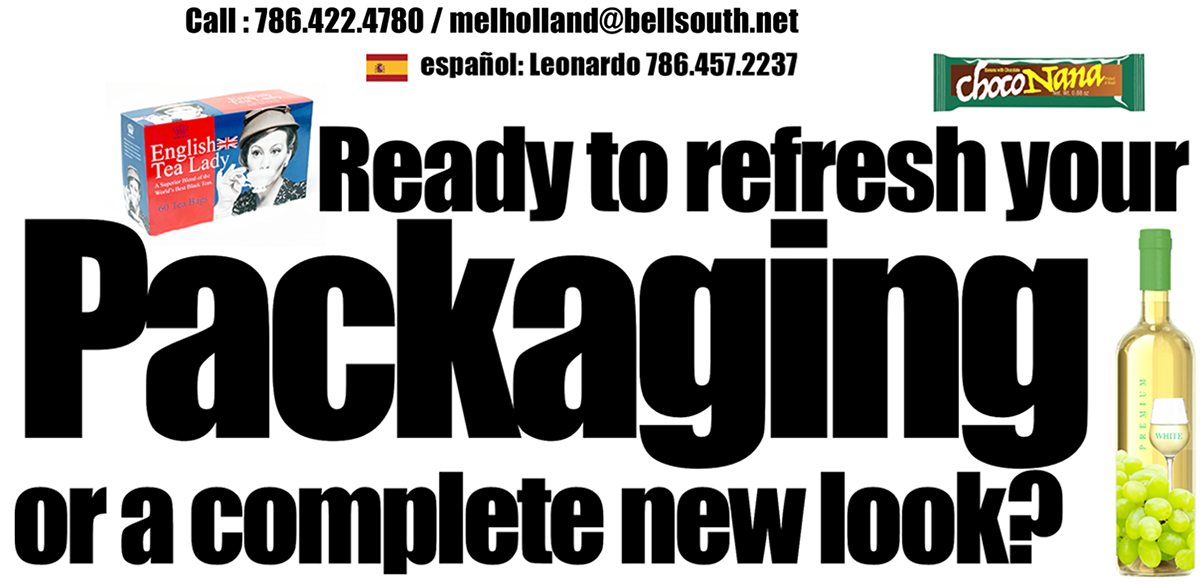 Ready to refresh your packaging or a complete new look?